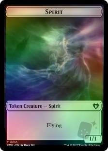 Spirit Token (010) // Elemental Token (025)