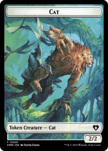 Eldrazi Token (001) // Cat Token (005)