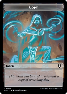 Emblem Elspeth, Sun's Champion (080) // Copy Token (055)