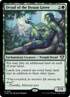 Dryad of the Ilysian Grove (Commander Deck)