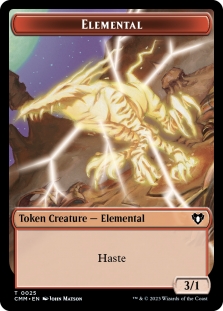 Elemental Token (026) // Elemental Token (025)