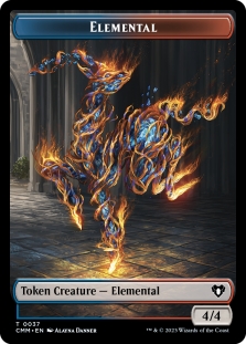 Treasure Token (048) // Elemental Token (037)