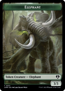 Clue Token (040) // Elephant Token (031)