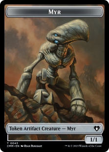 Eldrazi Spawn Token (003) // Myr Token (043)