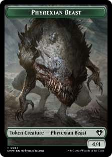 Eldrazi Spawn Token (003) // Phyrexian Beast Token (034)