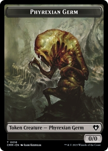 Saproling Token (035) // Phyrexian Germ Token (016)