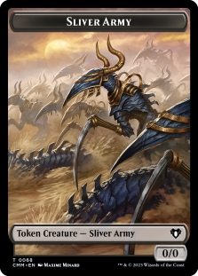 Sliver Army Token (068) // Sliver Token (057)