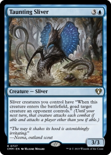 Taunting Sliver (Commander Deck)