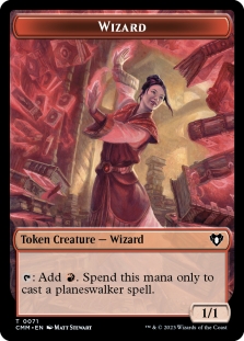 Emblem Narset of the Ancient Way (081) // Wizard Token (071)