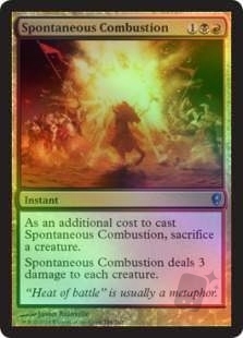 Spontaneous Combustion