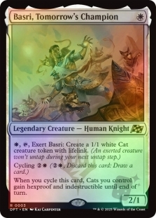 Basri, Tomorrow's Champion (Aetherdrift Prerelease)
