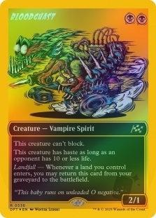 Bloodghast (Borderless) (First-Place Foil)