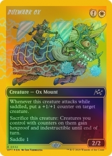 Bulwark Ox (Borderless) (First-Place Foil)