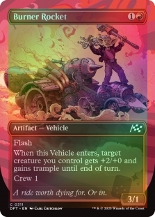 Burner Rocket (Borderless)