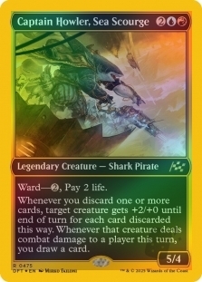 Captain Howler, Sea Scourge (First-Place Foil)