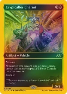 Cryptcaller Chariot (First-Place Foil)