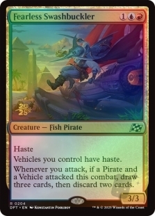 Fearless Swashbuckler (Aetherdrift Prerelease)