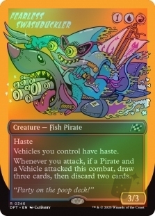 Fearless Swashbuckler (Borderless)