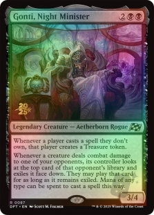 Gonti, Night Minister (Aetherdrift Prerelease)