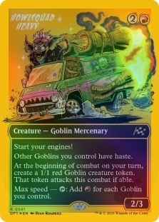 Howlsquad Heavy (Borderless) (First-Place Foil)