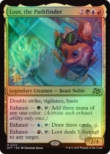 Loot, the Pathfinder (Aetherdrift Prerelease)
