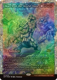 March of the World Ooze (Showcase) (Fracture Foil)