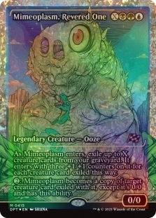 Mimeoplasm, Revered One (Showcase) (Fracture Foil)