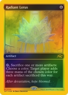 Radiant Lotus (First-Place Foil)