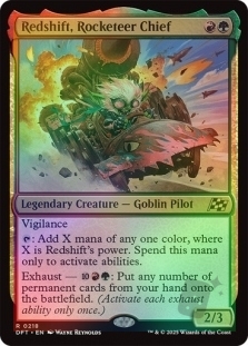 Redshift, Rocketeer Chief
