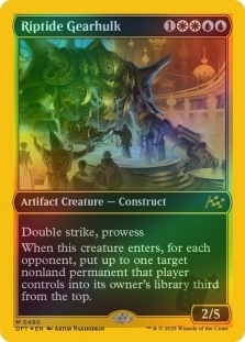 Riptide Gearhulk (First-Place Foil)