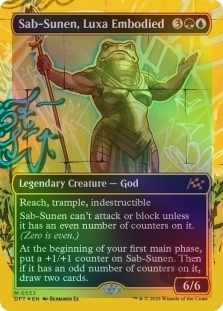 Sab-Sunen, Luxa Embodied (Borderless) (First-Place Foil)