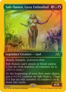 Sab-Sunen, Luxa Embodied (First-Place Foil)