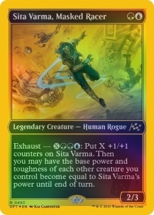 Sita Varma, Masked Racer (First-Place Foil)