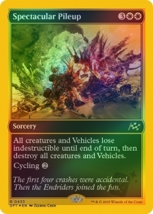 Spectacular Pileup (First-Place Foil)