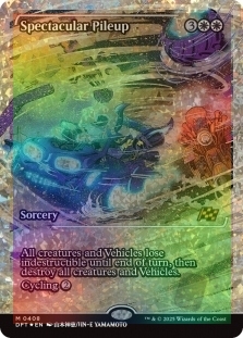 Spectacular Pileup (Showcase) (Fracture Foil)