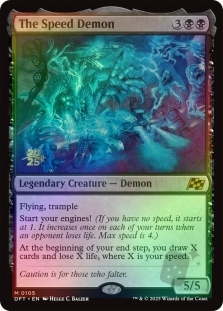 The Speed Demon (Aetherdrift Prerelease)