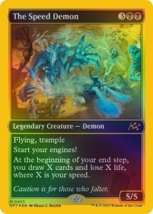 The Speed Demon (First-Place Foil)