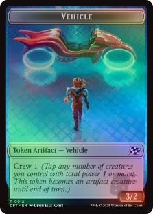 Pilot Token (001) // Vehicle Token (012)