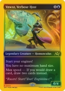 Vnwxt, Verbose Host (First-Place Foil)
