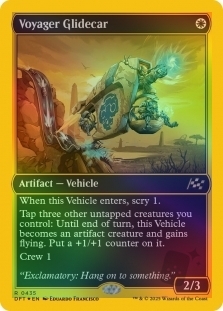Voyager Glidecar (First-Place Foil)
