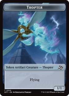Thopter Token (010) // Goblin Token (005)