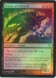 Avatar of Discord (Dissension Prerelease)