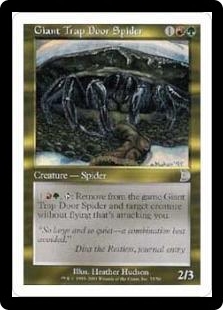 Giant Trap Door Spider