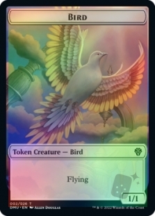 mtg cards that make bird tokens Bird Token Pack for Magic the Gathering MTG: 4 pack 1/1 Bird Tokens – The  Adventurer's Press main image 1