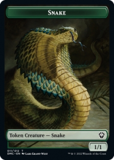 Snake Token (11/12) // Hydra Token (10/12)