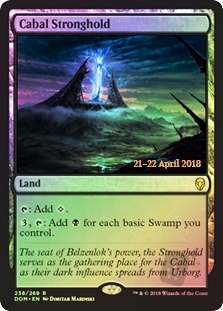 Cabal Stronghold (Dominaria Prerelease)