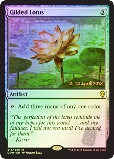 Gilded Lotus (Dominaria Prerelease)