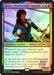 Jhoira, Weatherlight Captain (Dominaria Prerelease)