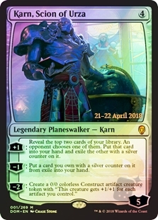 Karn, Scion of Urza (Dominaria Prerelease)
