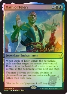 Oath of Teferi (Dominaria Prerelease)